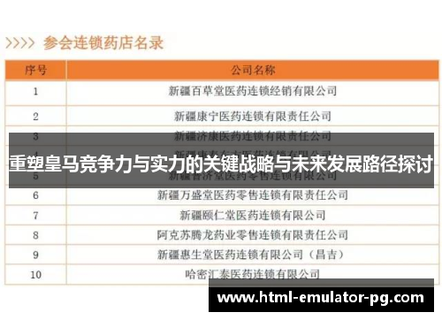 重塑皇马竞争力与实力的关键战略与未来发展路径探讨 重塑皇马竞争力与实力的关键战略与未来发展路径探讨